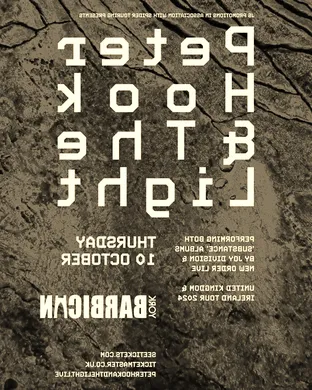 Peter Hook And The Light San Francisco